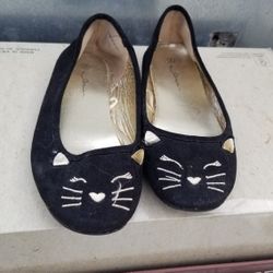 Girls Kitty Cat Shoes Sz 2