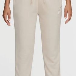 Women's Nike Sportswear -  Club Fleece Pants (Off White)