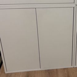 2 Eket (large cabinet w/ shelf in white)