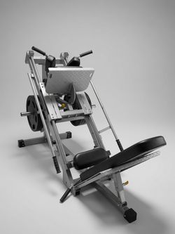 Champion Barbell Power Ram Sled Hack Squat / Leg Press Machine + 6x45lb Plates