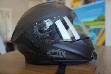 Bell Helmet - Matte Carbon Race Star DLX Flex