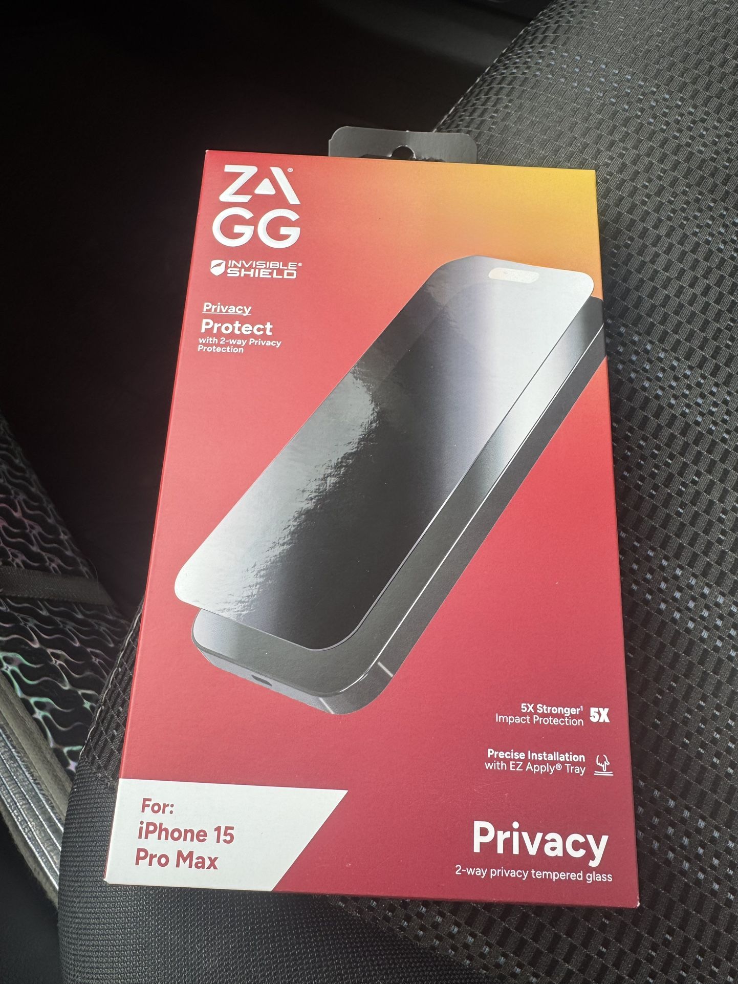 Zagg Privacy Screen iPhone 15 Pro Max