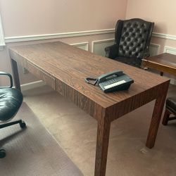 Vintage Cherry Walnut Desk 