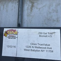 Brine Biomelt4.5 250gal Solutions