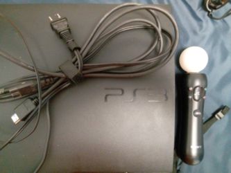 PS3 Console And Ps3-ps4 Motion Controllers 