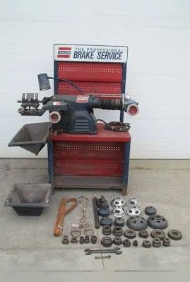 Ammco 4100 Brake Lathe w/ 7900 Twin Facing Tool & Accessories