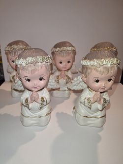 Alcancias de Angelitos/ Angel Piggy Banks(see pics / ver fotos)