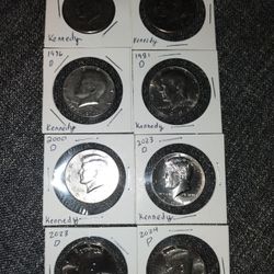 Kennedy Half Dollars 