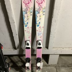 124cm k2 luv bug skis