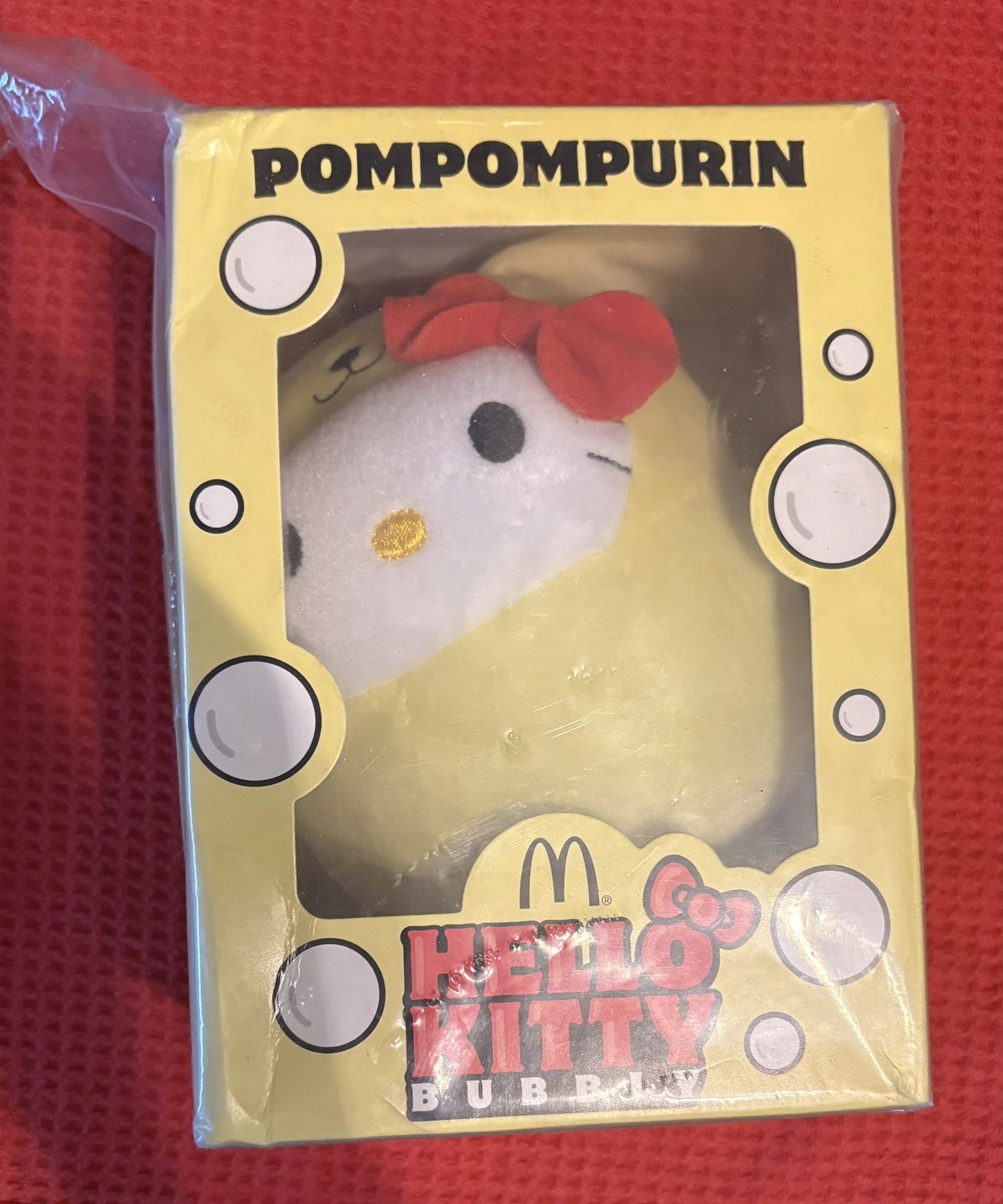 McDonald’s Hello Kitty Bubbly Dressed As Pompompurin Plushie