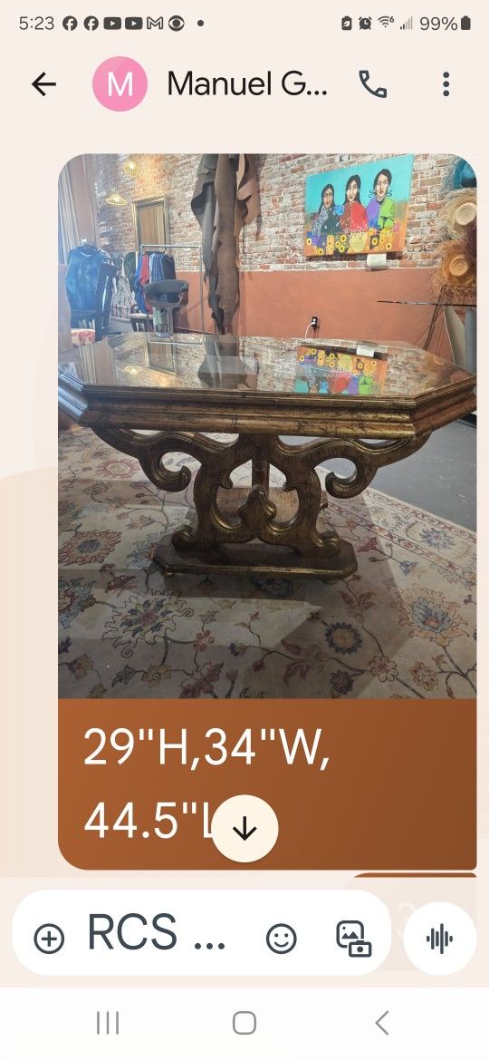 Glass Table Top