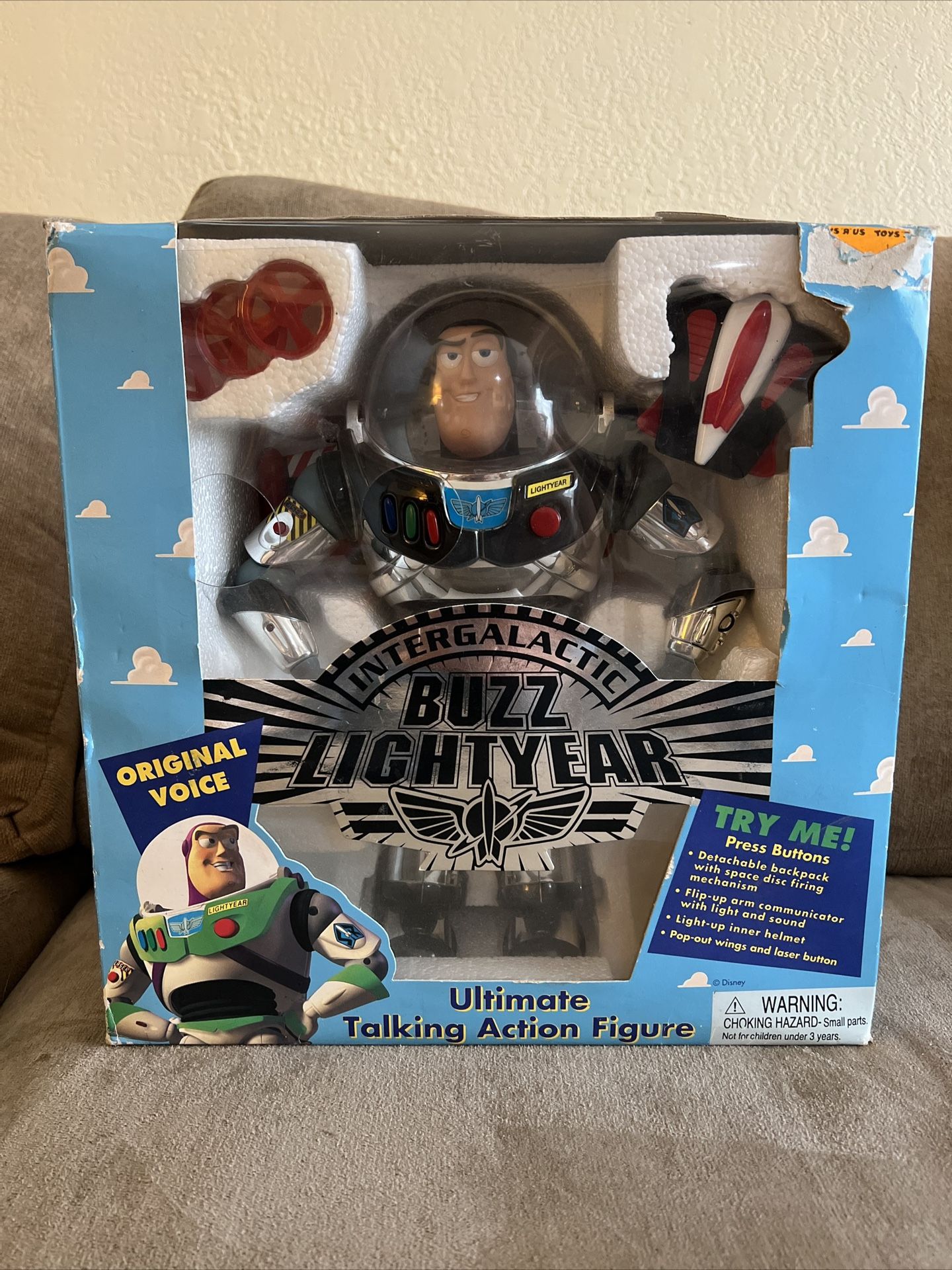 Disney's Toy Story Intergalactic Buzz Lightyear Ultimate Talking Action Figure