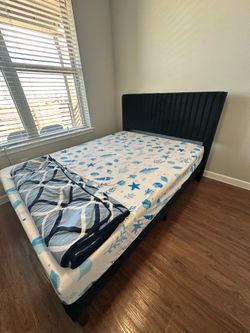 Bed frame and mattress for sale
