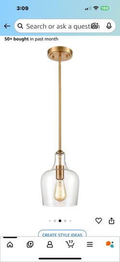 Modern light pendant brand new