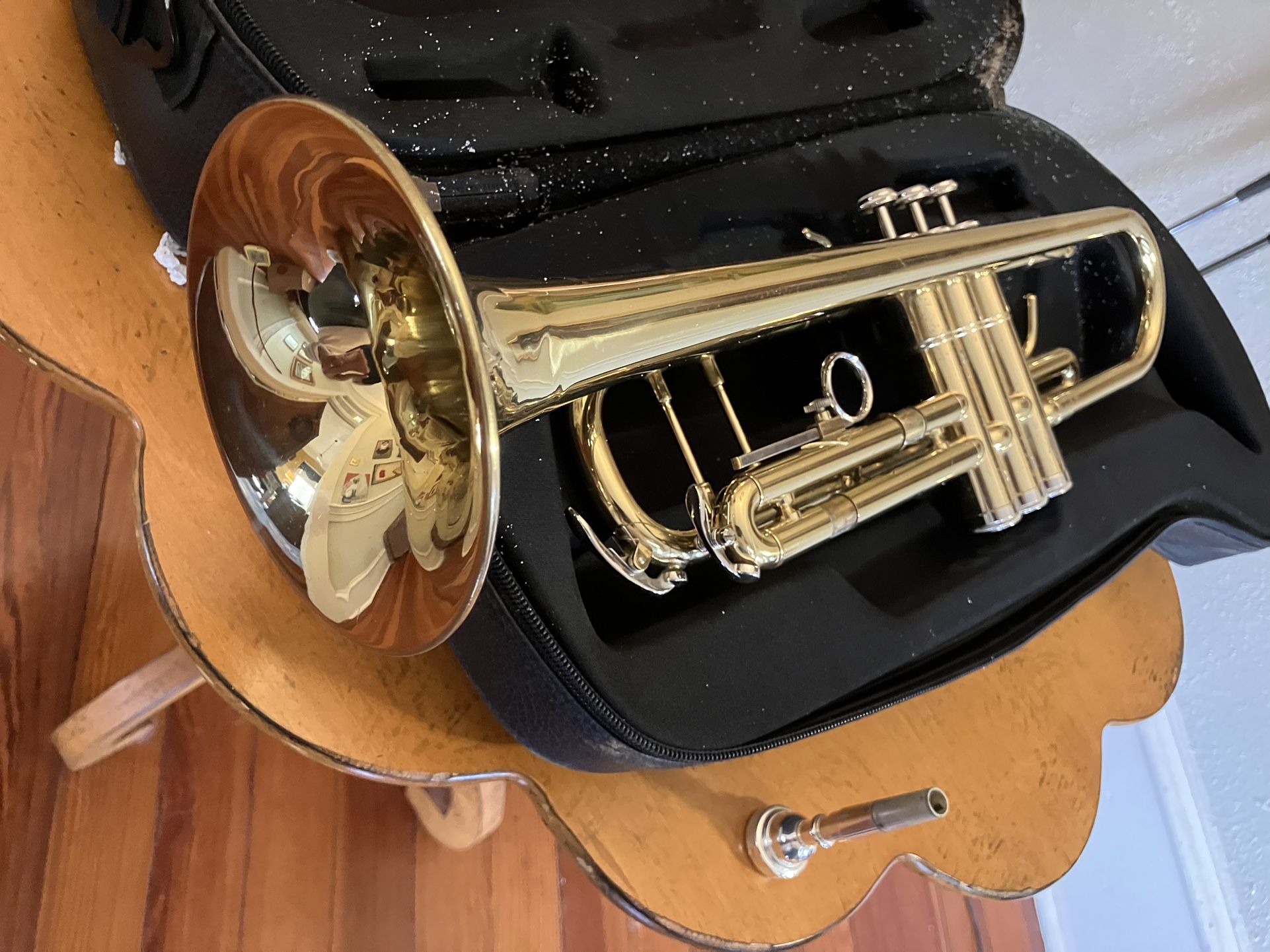 Borg Trumpet. With Case And Accessories $59.