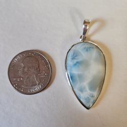 Larimar Pendant 