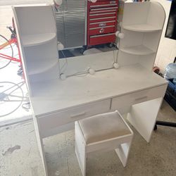 White Vanity 