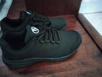 ComfortWear Brand Stride Cushion Midnight Black Ortho Woman Shoes (Like New)