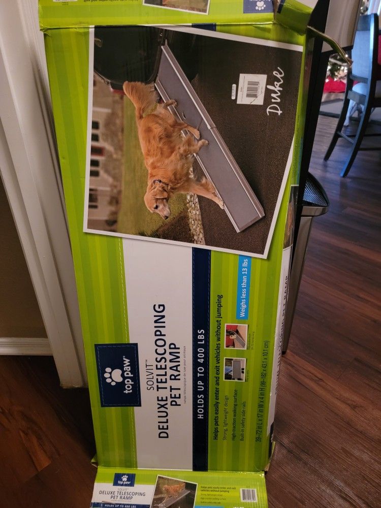 Telescoping Dog Ramp