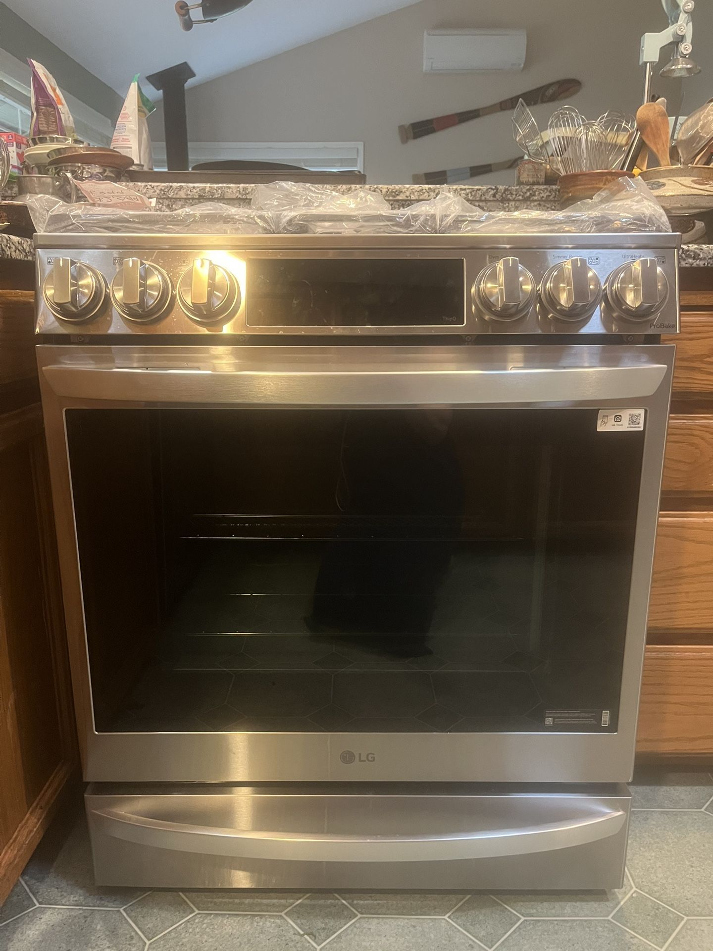 New LG Stove