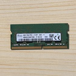 SK Hynix 4GB 1Rx8 PC4 - (DDR4-2133P) Memory (HMA451S6AFR8N-TF) NO AC 1650