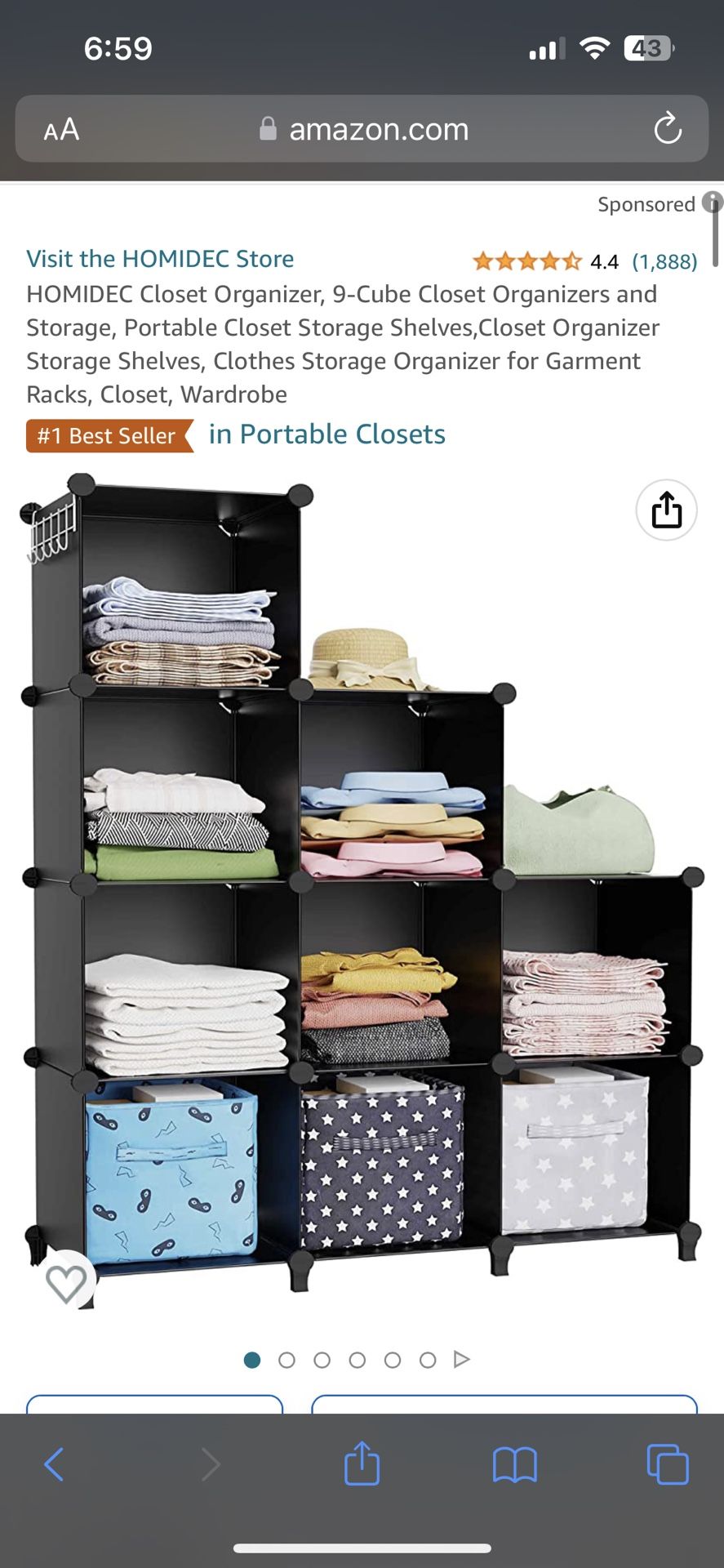 Closet Organizer