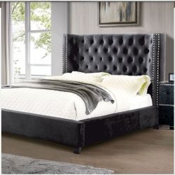 QUEEN BED FRAME MATTRES SOLD SEPARATELY ☎️ 1714586,2564