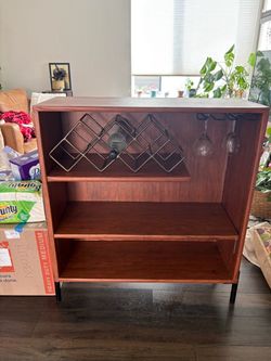 MCM bar cabinet