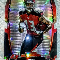2014 Topps Chrome Mike Evans Die-Cut RC