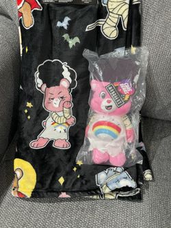 Care Bears X Universal Monsters Halloween Blanket And Plush