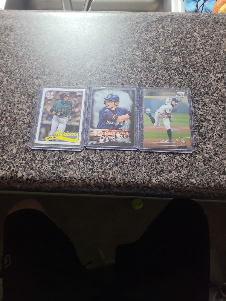 Ichiro 3 Card Lot