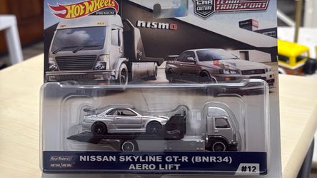 Hot Wheels Premium Nissan Skyline GT-R BNR34 Aero Lift