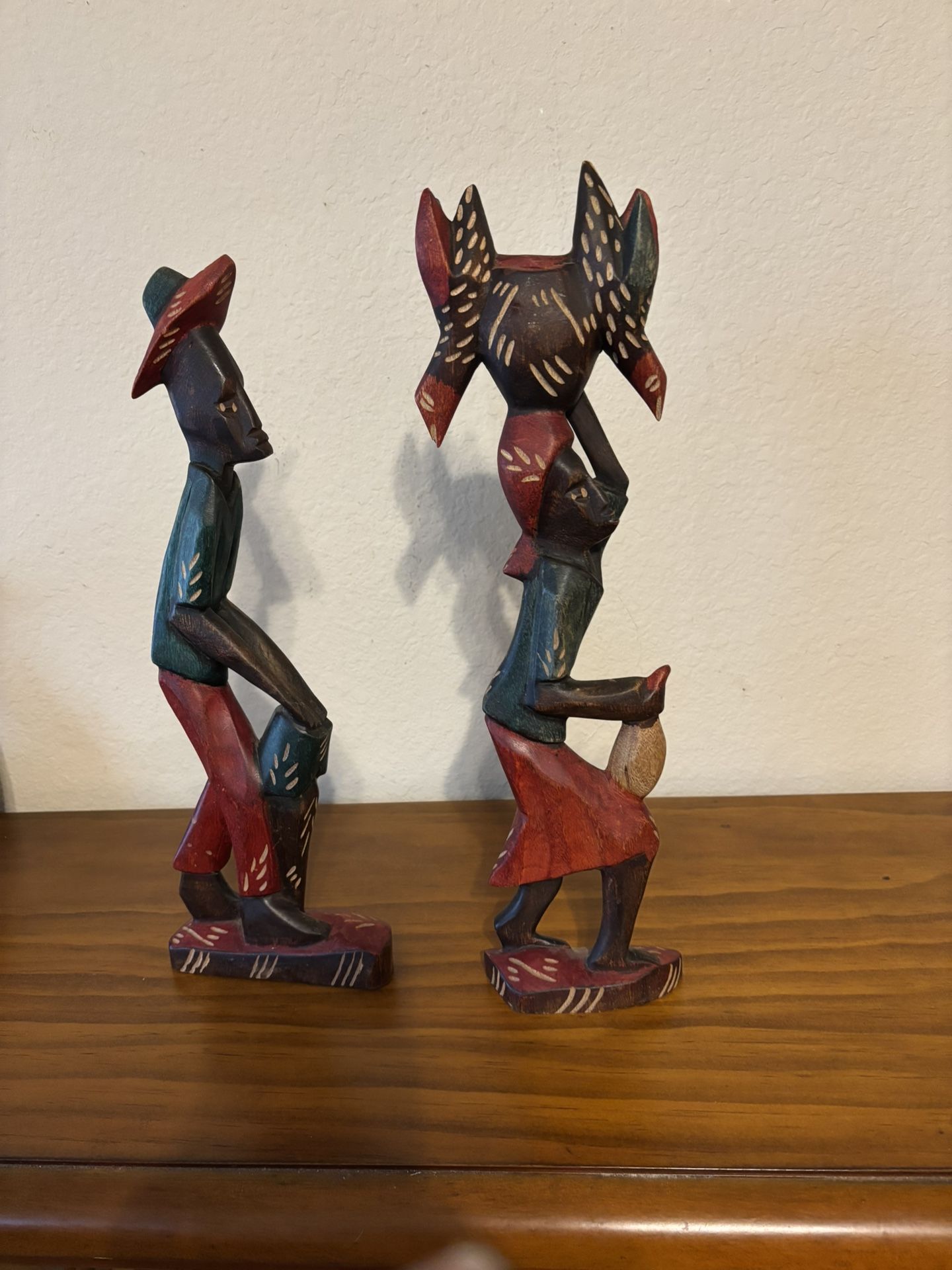 2 African Wooden Sculptures