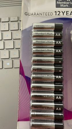 24 Pack AA batteries— New 