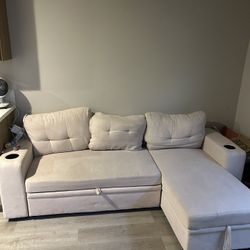L Shape Storage Couch