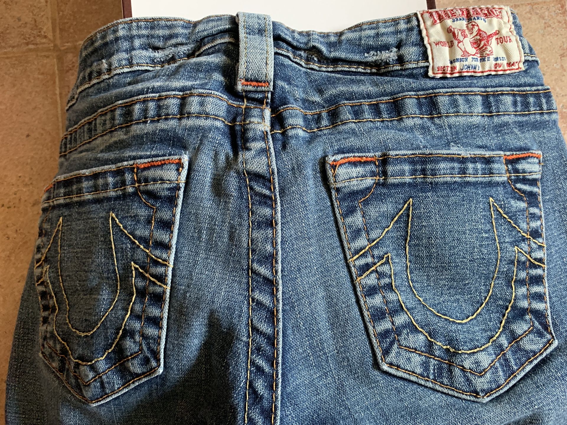 Womens size 28 true religion denim jeans