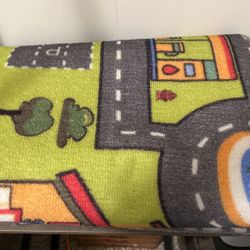 Area Rug For Toy Cars For Kids Room 
