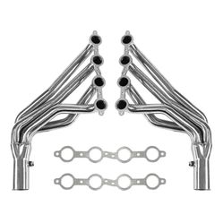 Stainless Steel Long Tube Headers w/ Gaskets for 07-14 Chevy GMC 4.8L/5.3L/6.0L