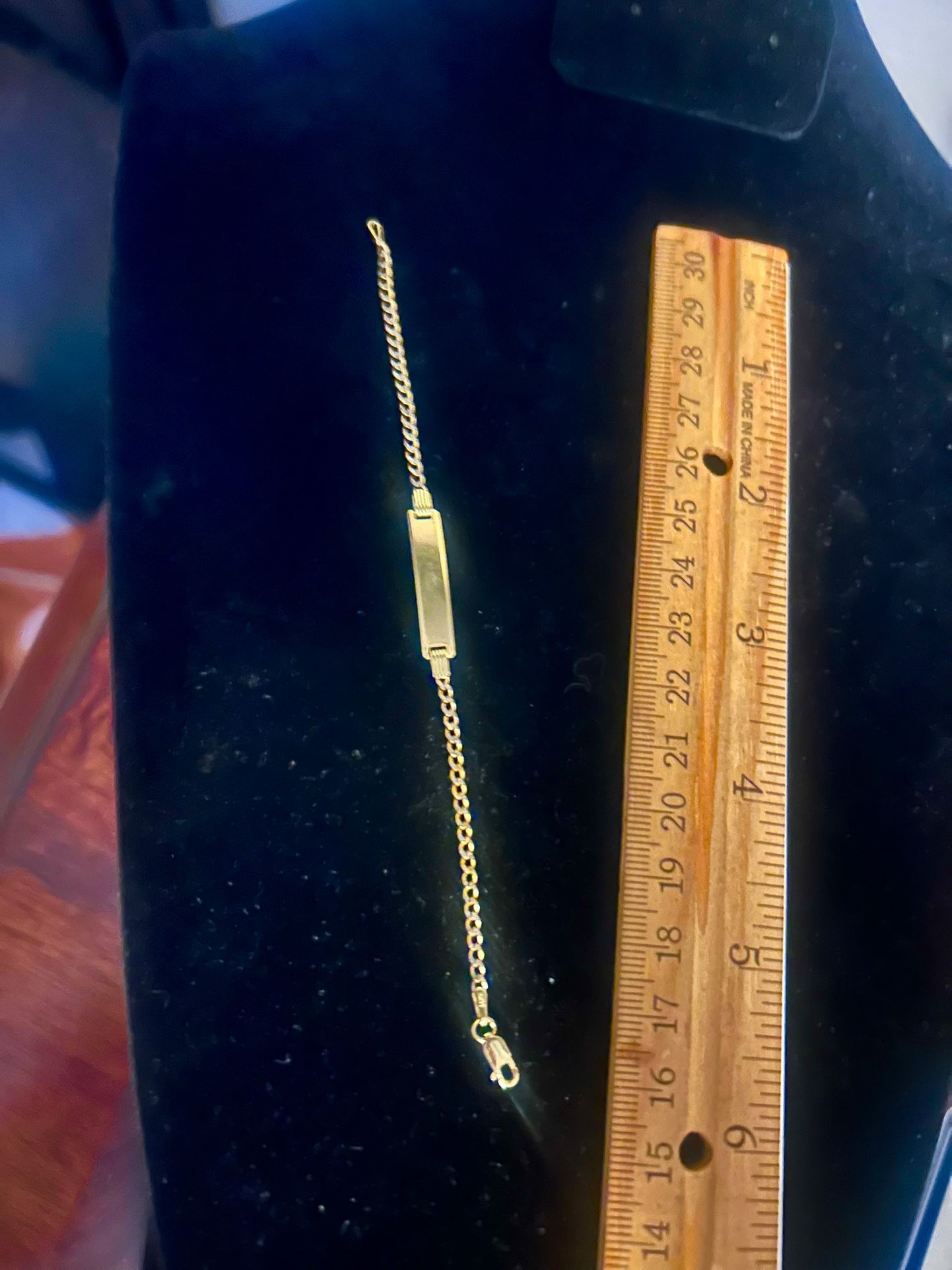 14k Gold Baby Bracelet 2.1 Grams 6 Inch