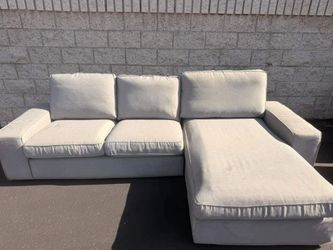 Light gray small sectional