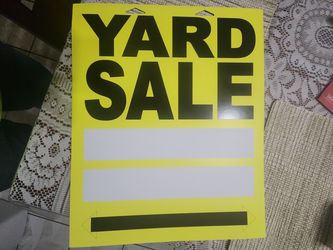 Yard Sale