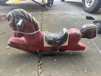 Vintage Game time Inc. Saddle Mate Ride On Horse