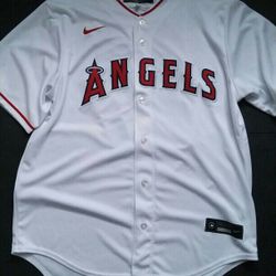 Genuine Nike MLB Mike Trout Angels Anaheim Baseball Jersey Men's Large 