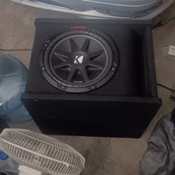 12" Kicker Cvr It's New Ported Box