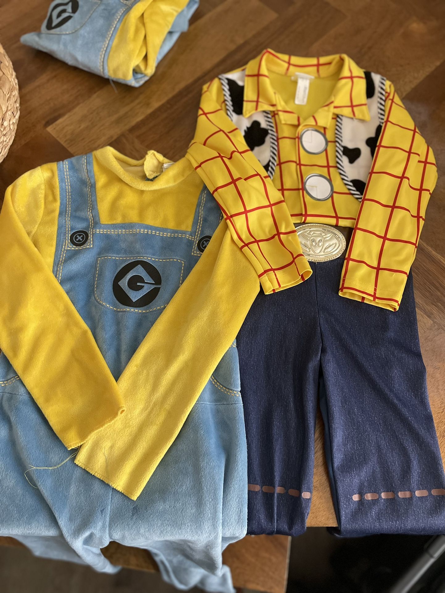 Minion and Woody Play Costume