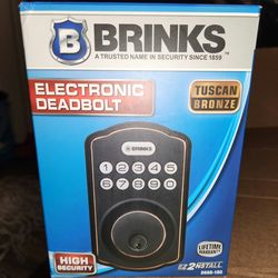 Brinks Electronic Deadbolt