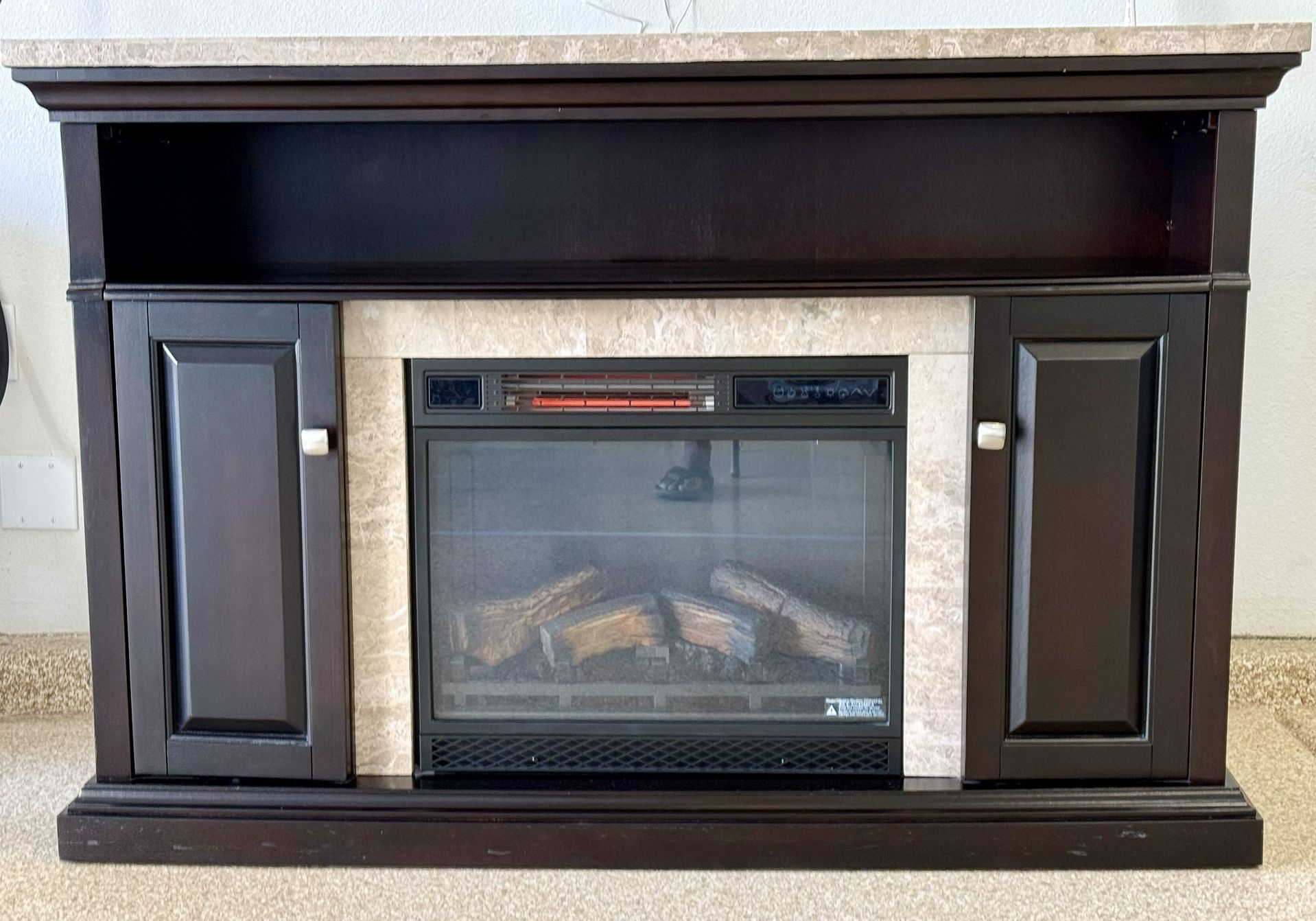 Electric Fireplace TV stand