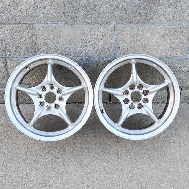 Mugen Rnr Wheel Rim Silver Jdm Crx Ef8 Ef9 Dc2 Integra Japan Civic for