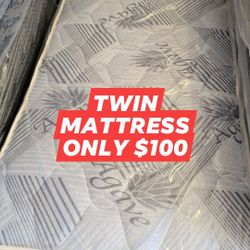 TWIN MATTRESS ONLY 