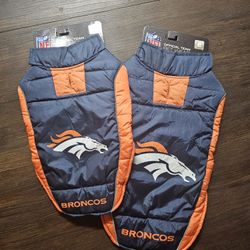 New Denver BRONCOS DOG JACKETS